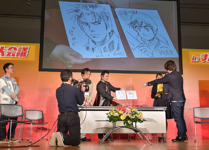 Talk by Manga Artist